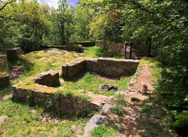 Sion Castle Ruins, Czech Republic (Czechia)